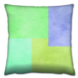 Aberto Design Cojín Multicolor 43 x 43 cm